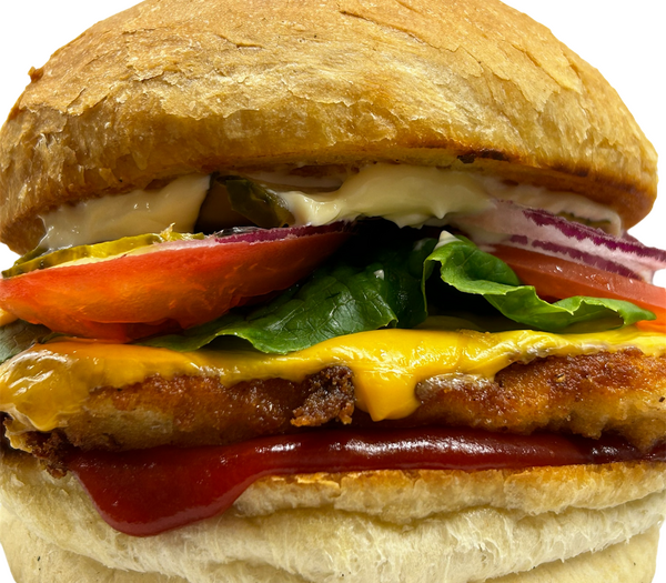 Drobburger z frytkami (550 g)